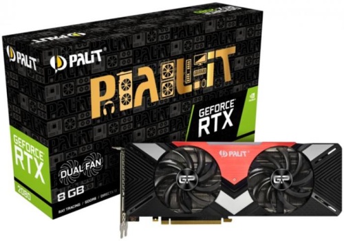 Видеокарта PCI-E Palit 8192Mb PA-RTX2080 Dual NE62080020P2-180A фото 4