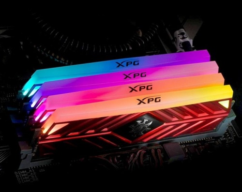 Модуль памяти DDR4 A-Data 16Gb (2x8Gb KIT) XPG D41 RGB (AX4U320038G16A-DR41) фото 3