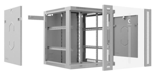 Шкаф телекоммуникационный Cabeus SH-05F-12U60/60 фото 4 Шкаф телекоммуникационный Cabeus SH-05F-12U60/60 фото 4