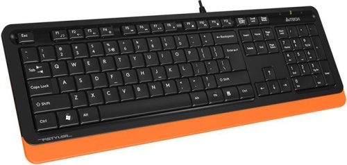 Клавиатура A4Tech Fstyler FK10 черный/оранжевый FK10 ORANGE фото 2