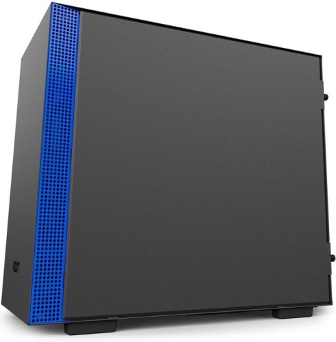 Корпус HTPC NZXT CA-H200W-BL H200i BLACK/BLUE фото 3