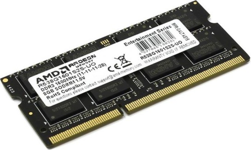 Модуль памяти SO-DIMM DDR3 AMD 8Gb (R538G1601S2S-UO) OEM