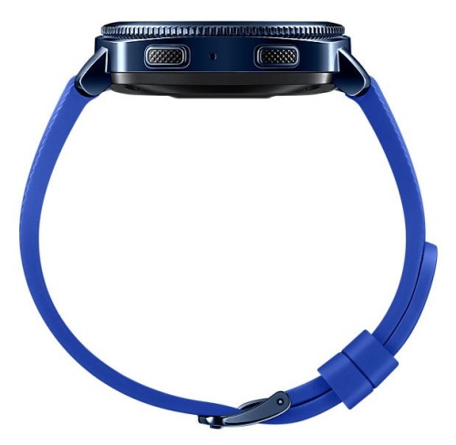 Смарт-часы Samsung Galaxy Gear Sport SM-R600NZBASER синий фото 5