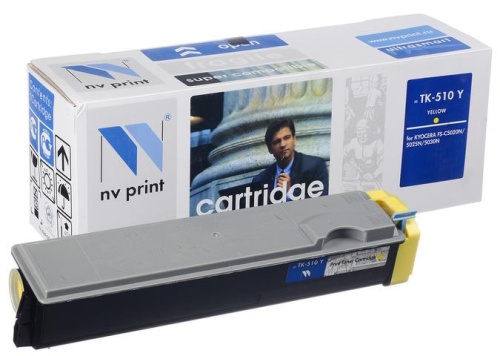 Картридж совместимый лазерный NV Print TK-510Y YELLOW NV-TK510Y