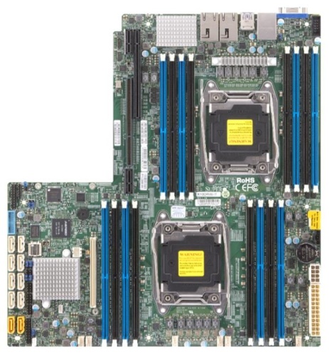 Мат. плата Socket2011-3 Supermicro MBD-X10DRW-IT-O Мат. плата Socket2011-3 Supermicro MBD-X10DRW-IT-O
