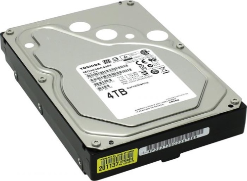 Жесткий диск SATA HDD Toshiba 4Tb MD04ABA400V