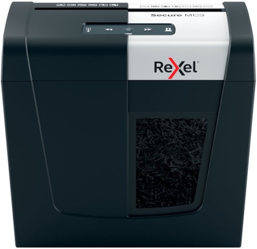 Уничтожитель бумаг (шредер) Rexel Secure MC3 EU черный 2020128EU