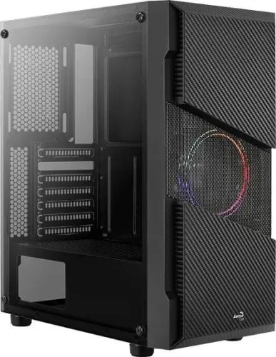 Корпус Miditower Aerocool Menace Saturn FRGB-G-BK-v1 (4710562752618)