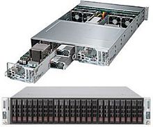 Серверная платформа Supermicro 2U SAS BLACK SYS-2028TP-DC1R