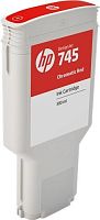 Оригинальный струйный картридж Hewlett Packard 745 300-ml Chromatic Red F9K06A
