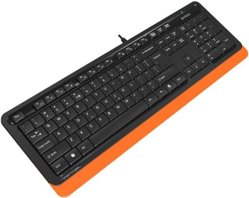 Клавиатура A4Tech Fstyler FK10 черный/оранжевый FK10 ORANGE фото 3