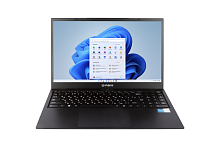 IRBIS 15N 15.6" FHD (1920x1080) IPS AG,Core i3-1215U,8Gb DDR4-3200(1),512Gb SSD,Wi-Fi 6+BT 5,5300mAh,Metal Case,Kbd Backlit,1.77kg,Black,3y warranty,Win11Pro