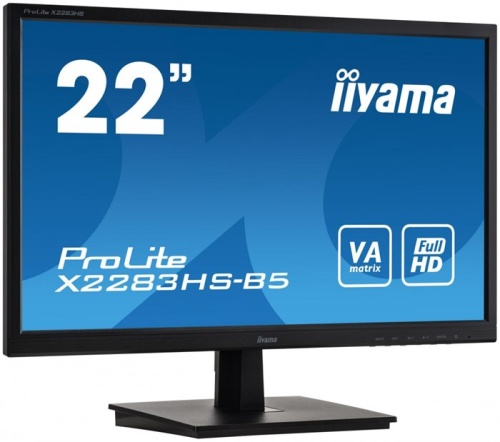 Монитор Iiyama X2283HS-B5 черный