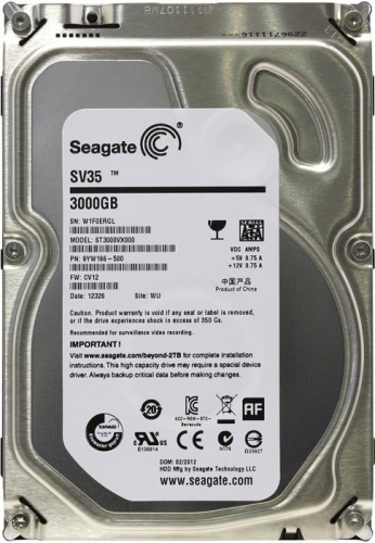 Жесткий диск SATA HDD Seagate 3000ГБ SV35 ST3000VX000 Жесткий диск SATA HDD Seagate 3000ГБ SV35 ST3000VX000