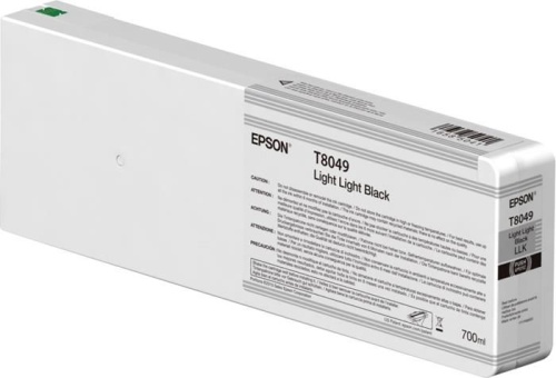 Оригинальный струйный картридж Epson T804900 Light Light Black UltraChrome HDX/HD C13T804900