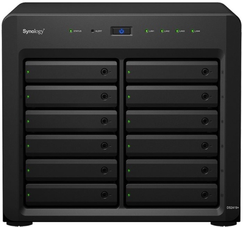 Сетевое хранилище данных (NAS) Synology 12BAY NO HDD USB3 DS2419+