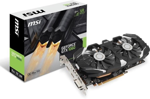 Видеокарта PCI-E MSI 6144МБ GeForce GTX 1060 6GT OCV1 912-V809-2234 фото 5