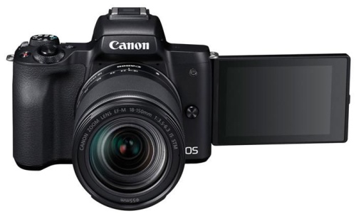 Цифровой фотоаппарат Canon EOS M50 черный 2680C042 фото 2