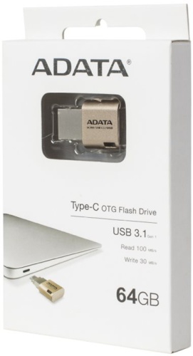 Накопитель USB flash A-DATA 64GB Choice UC350 (Gold) AUC350-64G-CGD фото 8