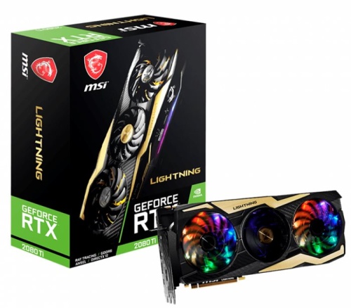 Видеокарта PCI-E MSI 11264Мб RTX2080TI LIGHTNING RTX2080TILIGHTNING фото 5