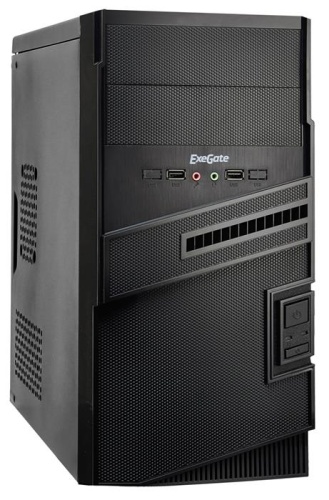 Корпус Minitower EXEGATE BA-112 Black EX267421RUS