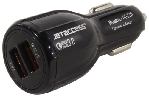 Зарядное устройство автомобильное JET.A UC-Z20 Black
