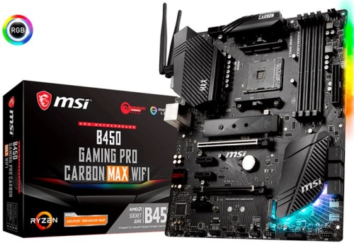 Мат. плата SocketAM4 MSI B450 GAMING PRO CARBON MAX WIFI фото 5