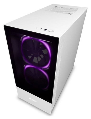 Корпус Miditower NZXT CA-H510E-W1 H510 Elite Compact фото 6 Корпус Miditower NZXT CA-H510E-W1 H510 Elite Compact фото 6