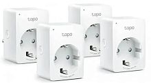 Умная розетка TP-Link TAPO P100(4-PACK) EU VDEBT Wi-Fi