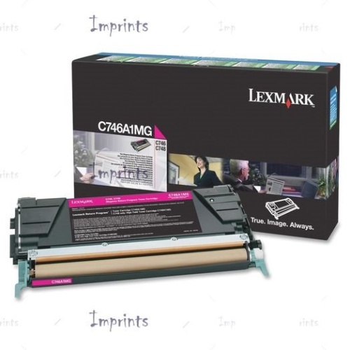 Оригинальный лазерный картридж Lexmark C746A3MG