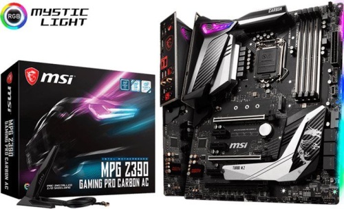 Мат. плата Socket1151v2 MSI MPG Z390 GAMING PRO CARBON AC фото 5