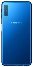 Смартфон Samsung SM-A750F Galaxy A7 (2018) 64Gb 4Gb синий SM-A750FZBUSER
