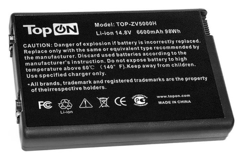 Аккумулятор для ноутбука TopON TOP-ZV5000H Аккумулятор для ноутбука TopON TOP-ZV5000H