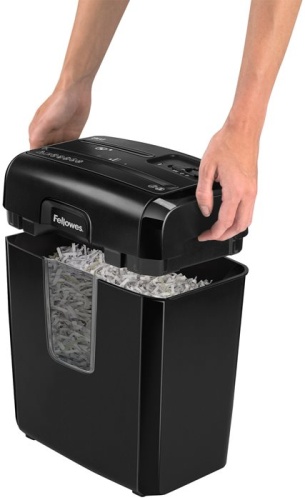 Уничтожитель бумаг Fellowes PowerShred 8CD черный FS-46921 фото 5 Уничтожитель бумаг Fellowes PowerShred 8CD черный FS-46921 фото 5