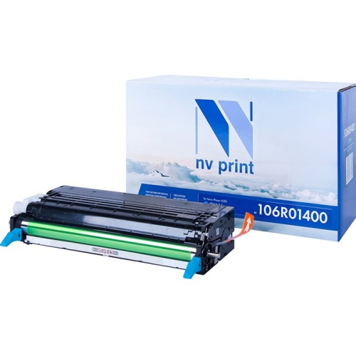 Картридж совместимый лазерный NV Print NV-106R01400C голубой