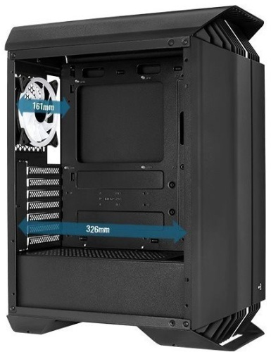 Корпус Miditower Aerocool Gladiator Duo-G-BK-v1 черный ACCM-PB27033.11 фото 9