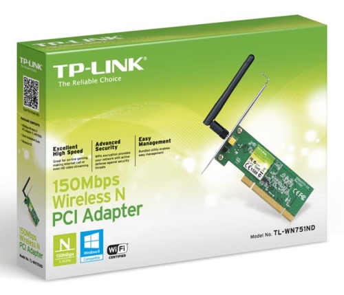 Сетевой адаптер WiFi TP-Link TL-WN751ND фото 3