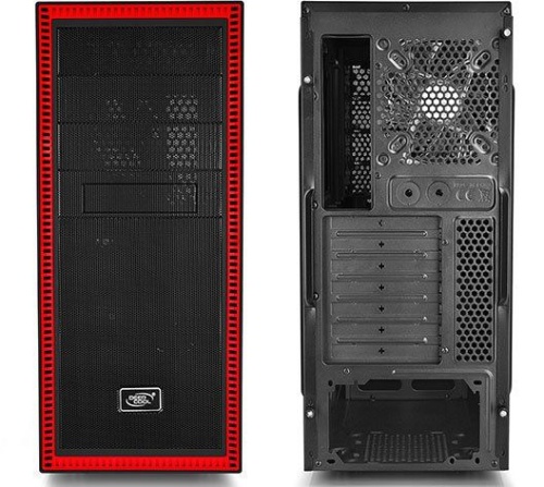 Корпус Miditower Deepcool TESSERACT SW RED фото 5