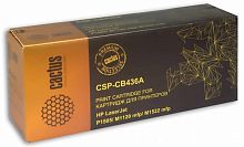 Картридж совместимый лазерный Cactus CSP-CB436A PREMIUM черный