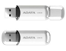 Накопитель USB flash A-DATA 16ГБ C906 AC906-16G-RWH (белый, USB2.0)