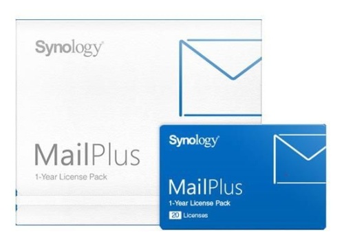 Опция для хранилища данных Synology Лицензия MAILPLUS PACK20 MAILPLUS20LIC