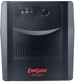  (UPS) ExeGate 1000VA Power Back UNB-1000 Black EP212518RUS