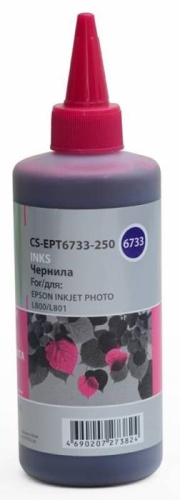 Чернила совместимые Cactus CS-EPT6733-250 пурпурный