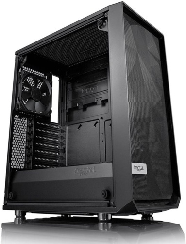 Корпус Miditower Fractal Design Meshify C TG Black, Window фото 2