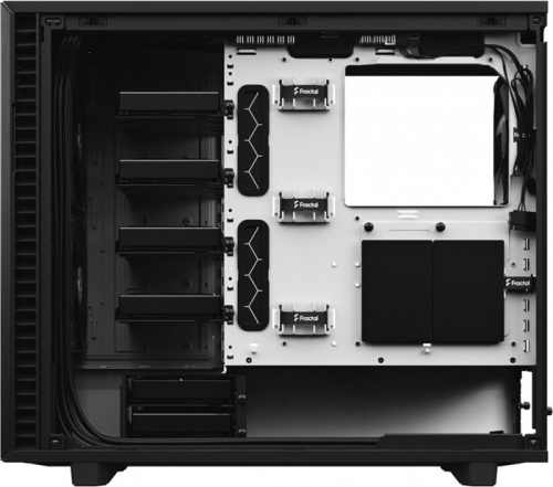 Корпус Miditower Fractal Design Define 7 Black/White Clear TG фото 4