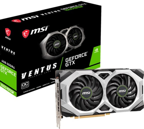 Видеокарта PCI-E MSI 6Gb GTX 1660 SUPER VENTUS OC фото 4