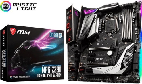 Мат. плата Socket1151v2 MSI MPG Z390 GAMING PRO CARBON фото 5