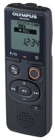 Диктофон цифровой Olympus 4Gb VN-541PC+E39 Earphones черный