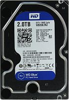 Жесткий диск SATA HDD Western Digital 2000ГБ Blue WD20EZRZ