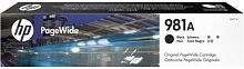 Оригинальный струйный картридж Hewlett Packard 981A Black PageWide J3M71A